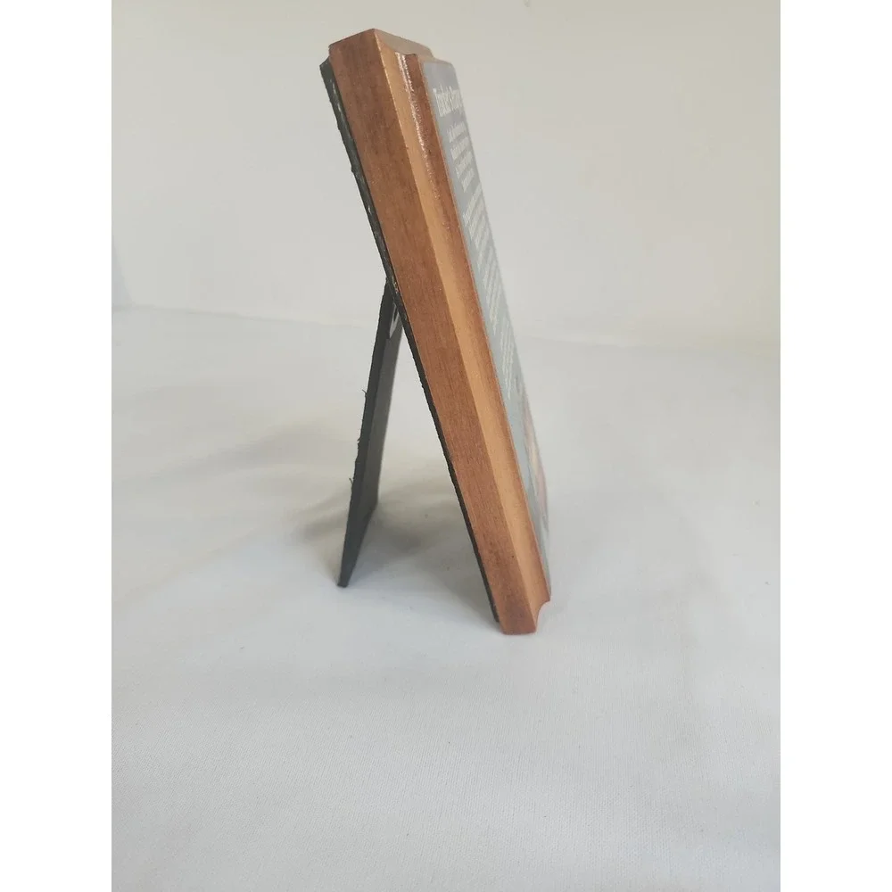 A Trucker's Prayer Standing Table Plaque With Hanger